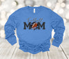 Football Long Sleeve, Football Mom, Fall Football, Football Player, Bella Canvas Long Sleeve Unisex, 2x, 3x, Plus Size Available