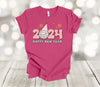 New Years Shirt, 2024 Happy New Year, New Years Party, New Years Eve, Premium Soft Unisex, Size 2x, 3x, 4x Plus Size Available