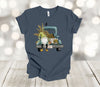 Fall Shirt, Gnome In Old Truck Full Of Pumpkins, Autumn Tee, Premium Soft Unisex Tee, Plus Size 2x, 3x, 4x Plus Sizes Available