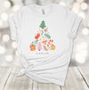 Christmas Shirt, Deck The Halls, Christmas Collage, Christmas Tree, Gift, Ornaments, Premium Soft Unisex Tee, Plus Size 2x, 3x, 4x Available