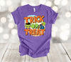 Halloween Shirt, Trick Or Treat, Monster Shirt, Candy, Fall Shirt, Cute Halloween, Premium Soft Unisex Tee, Plus Sizes Available