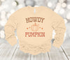 Fall Long Sleeve, Howdy Pumpkin, Pumpkin Season, Autumn Season, Bella Canvas Long Sleeve Unisex, 2x, 3x, Plus Size Available