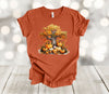 Fall Shirt, Autumn Leaves On Tree, Pumpkins, Pumpkin Patch, Premium Soft Unisex Shirt, 2x, 3x, 4x, Plus Sizes Available