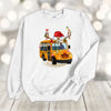 Bus Driver Sweatshirt, Christmas Bus Driver, Reindeer Bus, Decorated School Bus, Gildan Sweatshirt, Up to 5x Sizes, Plus Sizes Available