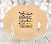 Fall Shirt, Apple Cider  Hay Rides Scarecrows And Sunflowers, Bella Canvas Long Sleeve Unisex, Plus Size Available