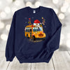 Bus Driver Sweatshirt, Christmas Bus Driver, Reindeer Bus, Decorated School Bus, Gildan Sweatshirt, Up to 5x Sizes, Plus Sizes Available
