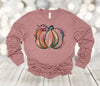 Fall Long Sleeve, Tie Dye Pumpkin, Halloween Shirt, Thanksgiving, Bella Canvas Long Sleeve Unisex Tee Shirt