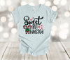 Christmas Shirt, Sweet But Twisted, Candy Cane, Christmas Candy, Premium Soft Unisex Tee, 2x, 3x, 4x Plus Sizes Available