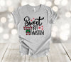 Christmas Shirt, Sweet But Twisted, Candy Cane, Christmas Candy, Premium Soft Unisex Tee, 2x, 3x, 4x Plus Sizes Available