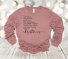 Christmas Long Sleeve, Christmas List, Christmas Moments, Happy Christmas, Family Christmas, Bella Canvas Long Sleeve Unisex