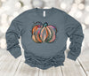 Fall Long Sleeve, Tie Dye Pumpkin, Halloween Shirt, Thanksgiving, Bella Canvas Long Sleeve Unisex Tee Shirt