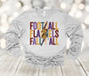 Fall Long Sleeve, Football Flannel Fall Y'all, Football Mom, 2x, 3x, Plus Size Available, Bella Canvas Long Sleeve Unisex