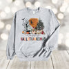 Holiday  Sweatshirt, Happy Hallothankmas, Halloween, Thanksgiving, Christmas, Gildan Sweatshirt, Up to 5x Sizes, Plus Sizes Available