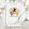 Christmas Sweatshirt, Have Yourself A Merry Christmas, Snowman Sweatshirt, Gildan Sweatshirt, Up to 5x Sizes, Plus Sizes Available