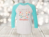 Christmas Raglan, Believe In The Magic Of Christmas, Retro Christmas Shirt, Next Level Raglan Three Quarter Sleeve