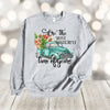 Christmas Sweatshirt, It's The Most Wonderful Time Of The Year, Blue Truck, Gildan Sweatshirt, Up to 3x Sizes, Plus Sizes Available