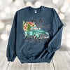 Christmas Sweatshirt, It's The Most Wonderful Time Of The Year, Blue Truck, Gildan Sweatshirt, Up to 3x Sizes, Plus Sizes Available