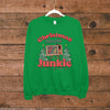 Christmas Sweatshirt, Christmas Movie Junkie, Christmas Lover, Gildan Sweatshirt, Up to 5x Sizes, Plus Sizes Available