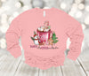 Christmas Long Sleeve, Baby It's Cold Outside, Hot Chocolate, Peppermint Mocha, Bella Canvas Long Sleeve Unisex, 2x, 3x, Plus Size Available