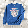 New Year Sweatshirt, Happy New Year, Ball Drop, Gildan Unisex Sweatshirt, Up to 5x Sizes, Plus Sizes Available