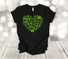 Saint Patrick Day Shirt, Saint Patrick Heart, Clover, Shamrock, Premium Unisex Soft Shirt, 2x, 3x, 4x, Plus Size Available