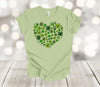 Saint Patrick Day Shirt, Saint Patrick Heart, Clover, Shamrock, Premium Unisex Soft Shirt, 2x, 3x, 4x, Plus Size Available